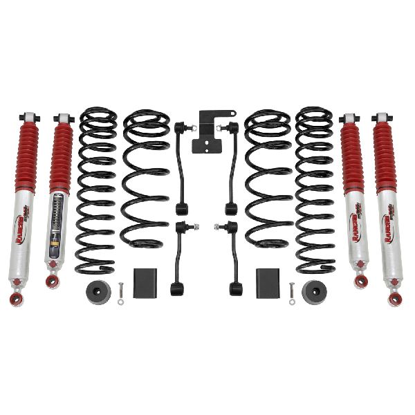 2018-2023 Jeep Wrangler Suspension Lift Kit - Front and Rear (Rancho)
