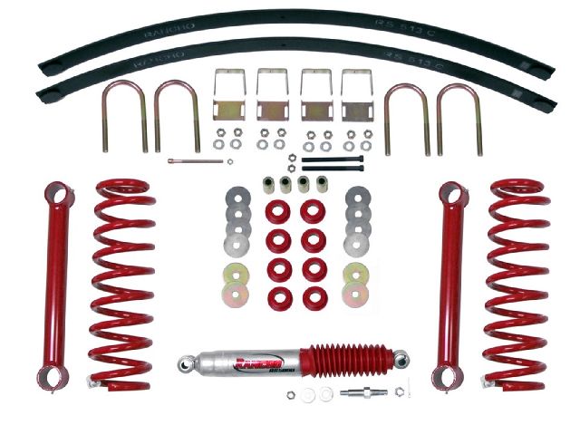 2007-2017 Jeep Wrangler Suspension Lift Kit - Front and Rear (Rancho)