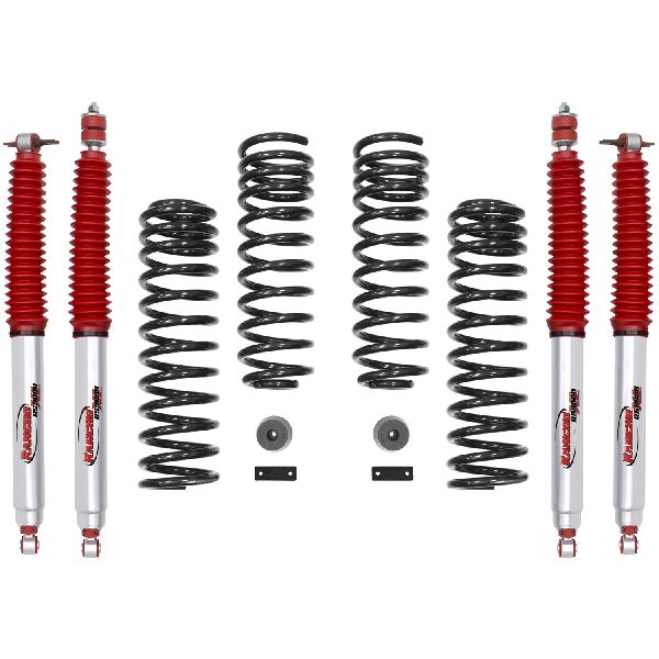 2007-2017 Jeep Wrangler Suspension Lift Kit - Front and Rear (Rancho)