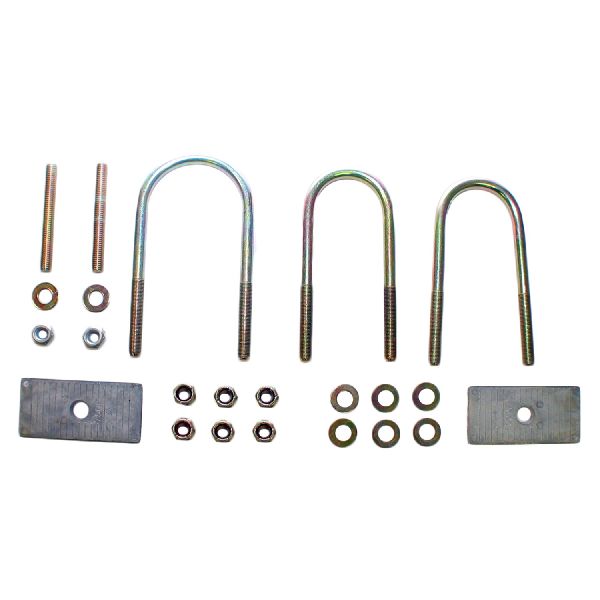 1987-1995 Jeep Wrangler Leaf Spring Axle U-Bolt Kit - Rear (Rancho)