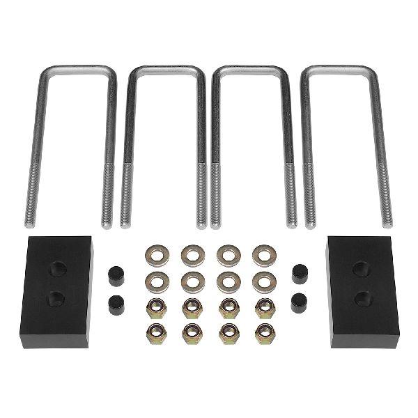 2009-2020 Ford F-150 Suspension Leaf Spring Block Kit - Rear (Rancho)