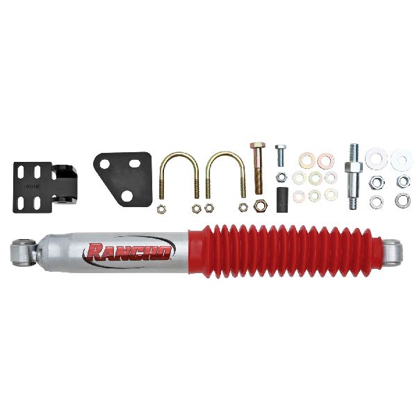 2007-2017 Jeep Wrangler Steering Damper Kit - Front (Rancho)