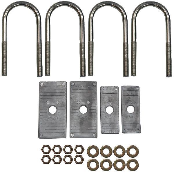 1976-1986 Jeep CJ7 Leaf Spring Axle U-Bolt Kit - Rear (Rancho)