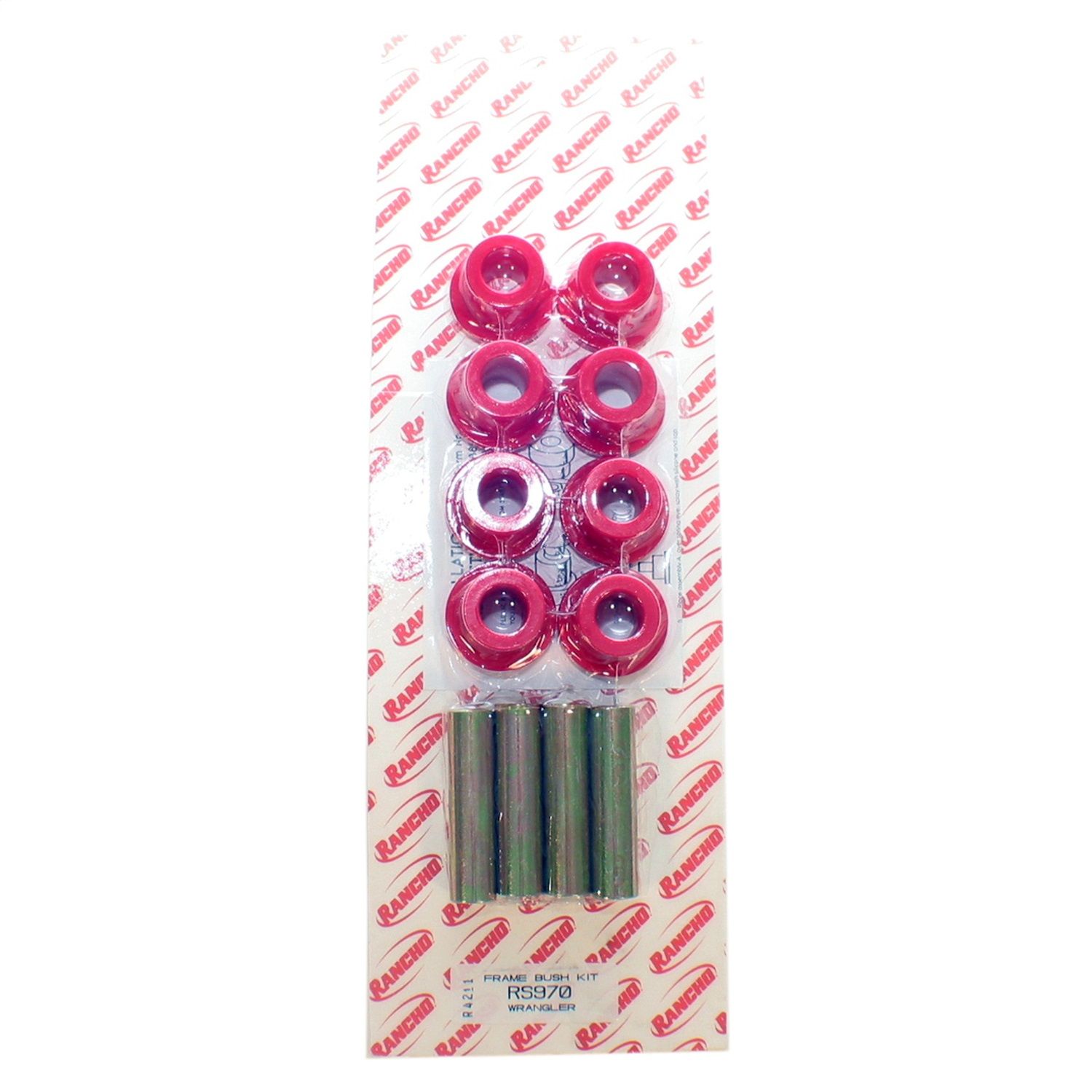1995, 1994, 1993, 1992, 1991, 1990, 1989, 1988, 1987 Jeep Wrangler Suspension Bushing Kit