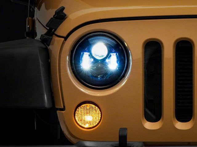2007-2017 Jeep Wrangler Headlight (Raxiom)