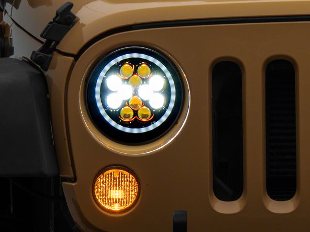 2007-2017 Jeep Wrangler Headlight (Raxiom)