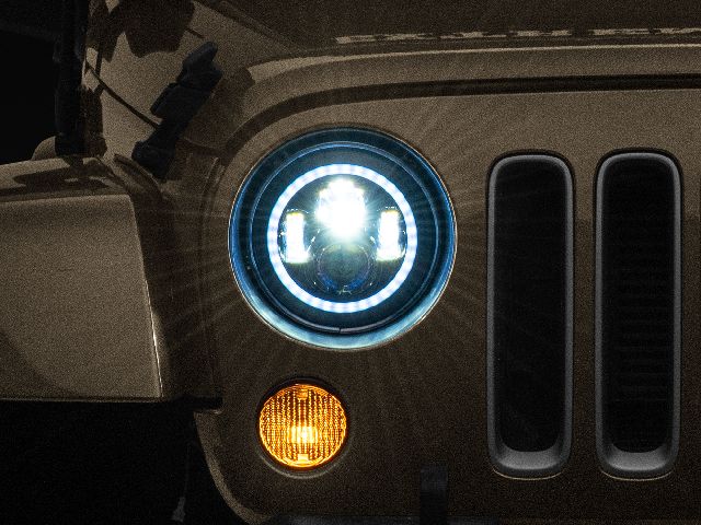 1997-2017 Jeep Wrangler Headlight (Raxiom)