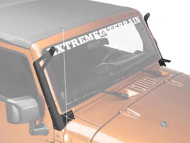 2007-2017 Jeep Wrangler Light Bar Mounting Kit (Raxiom)