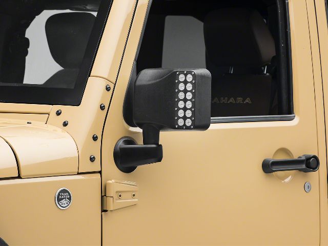 2007-2017 Jeep Wrangler Door Mirror (Raxiom)