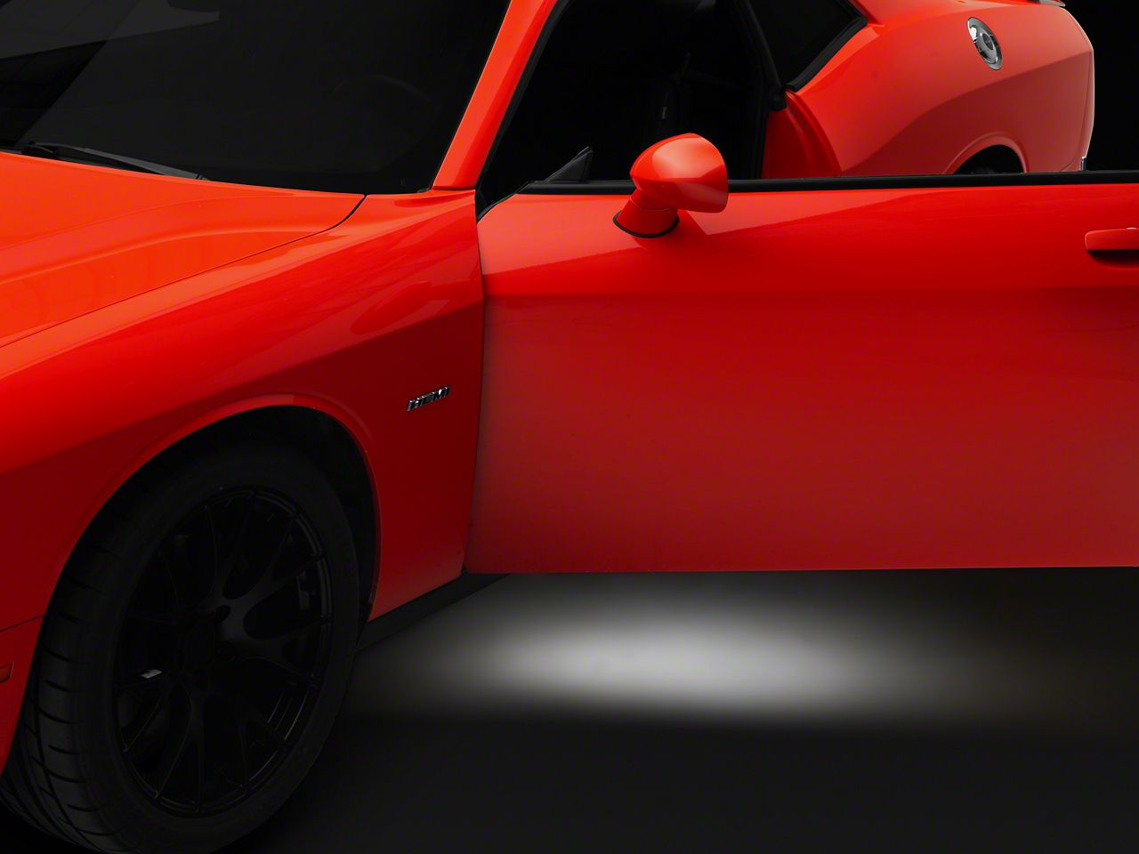 2023, 2022, 2021, 2020, 2019, 2018, 2017, 2016, 2015 Dodge Challenger Courtesy Light