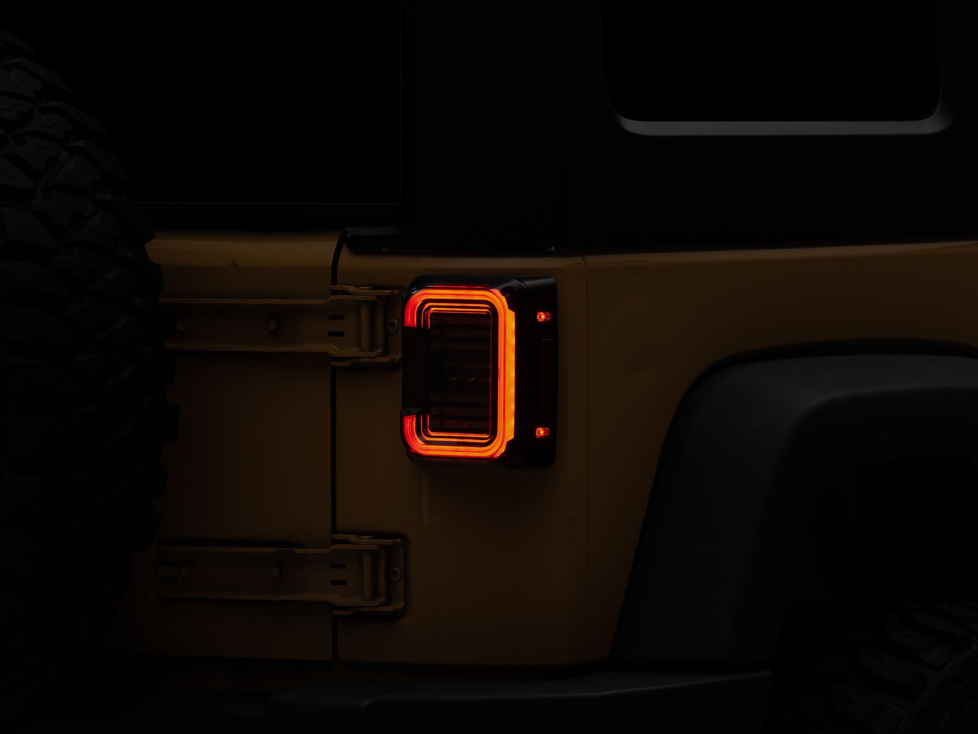 2017, 2016, 2015, 2014, 2013, 2012, 2011, 2010, 2009, 2008, 2007 Jeep Wrangler Tail Light