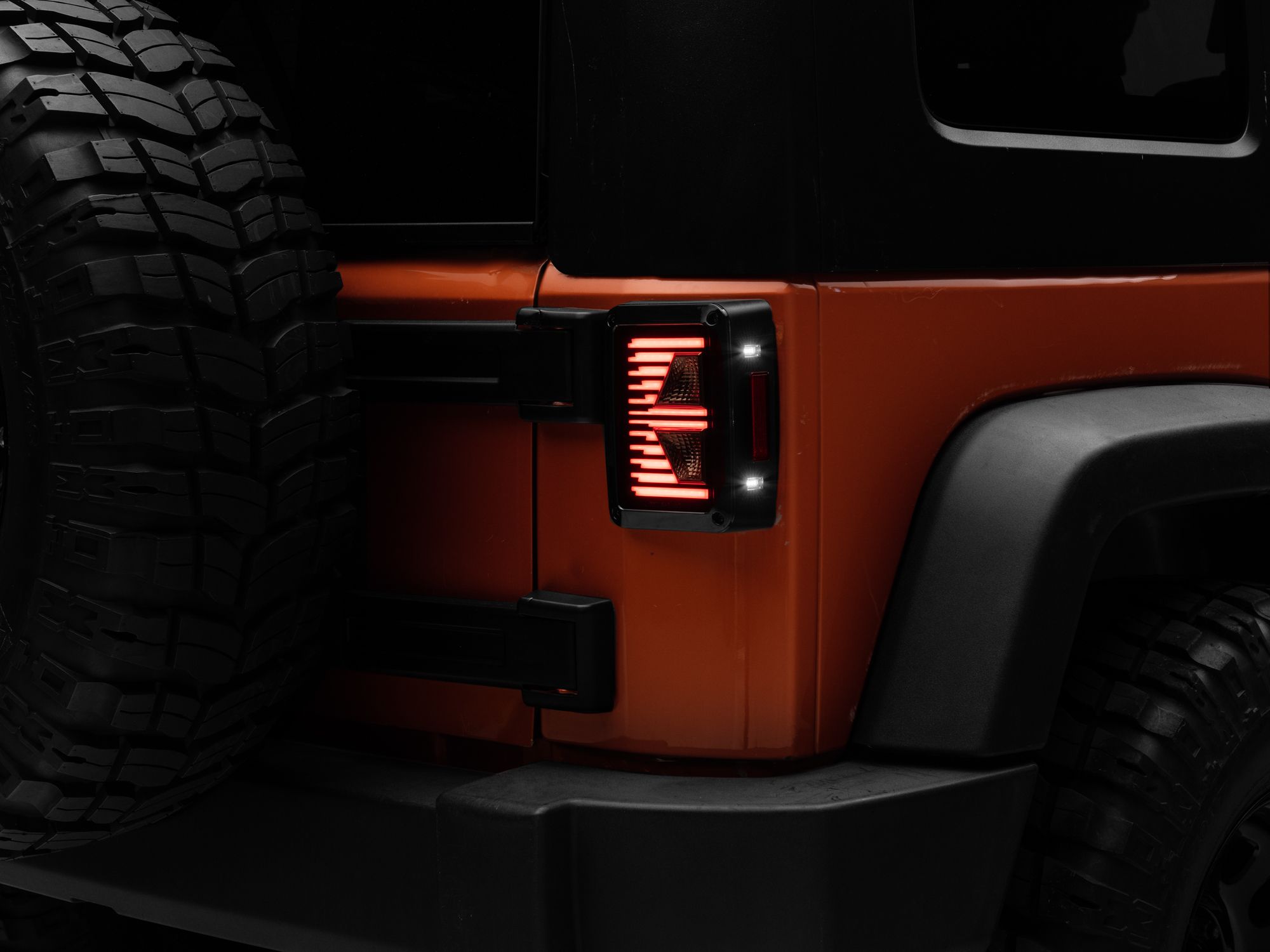 2017, 2016, 2015, 2014, 2013, 2012, 2011, 2010, 2009, 2008, 2007 Jeep Wrangler Tail Light