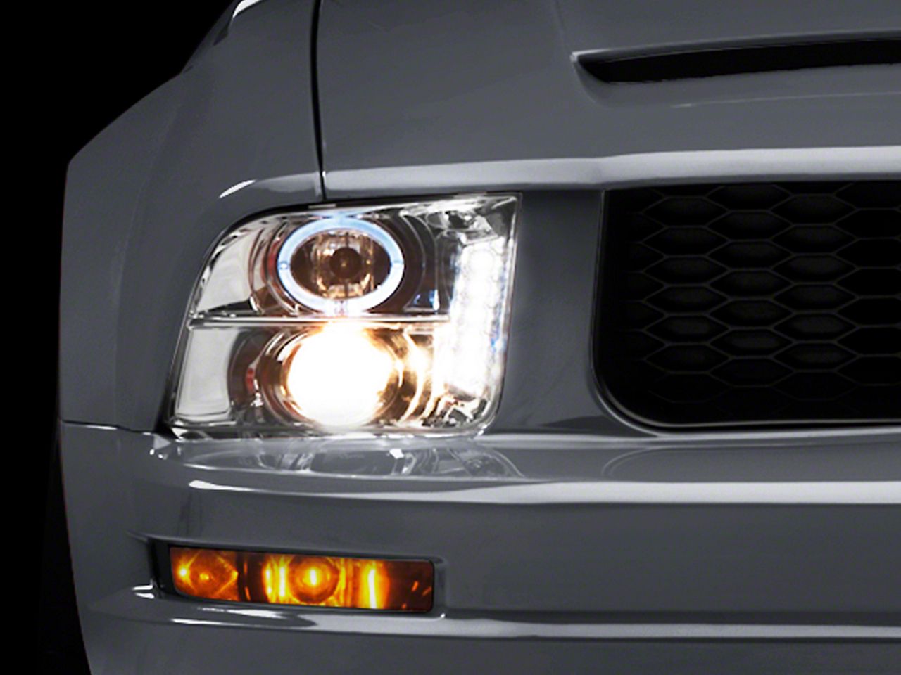 2009, 2008, 2007, 2006, 2005 Ford Mustang Headlight