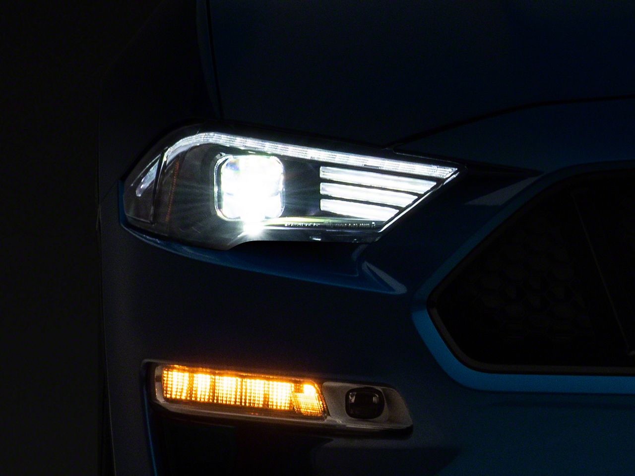 2023, 2022, 2021, 2020, 2019, 2018 Ford Mustang Headlight