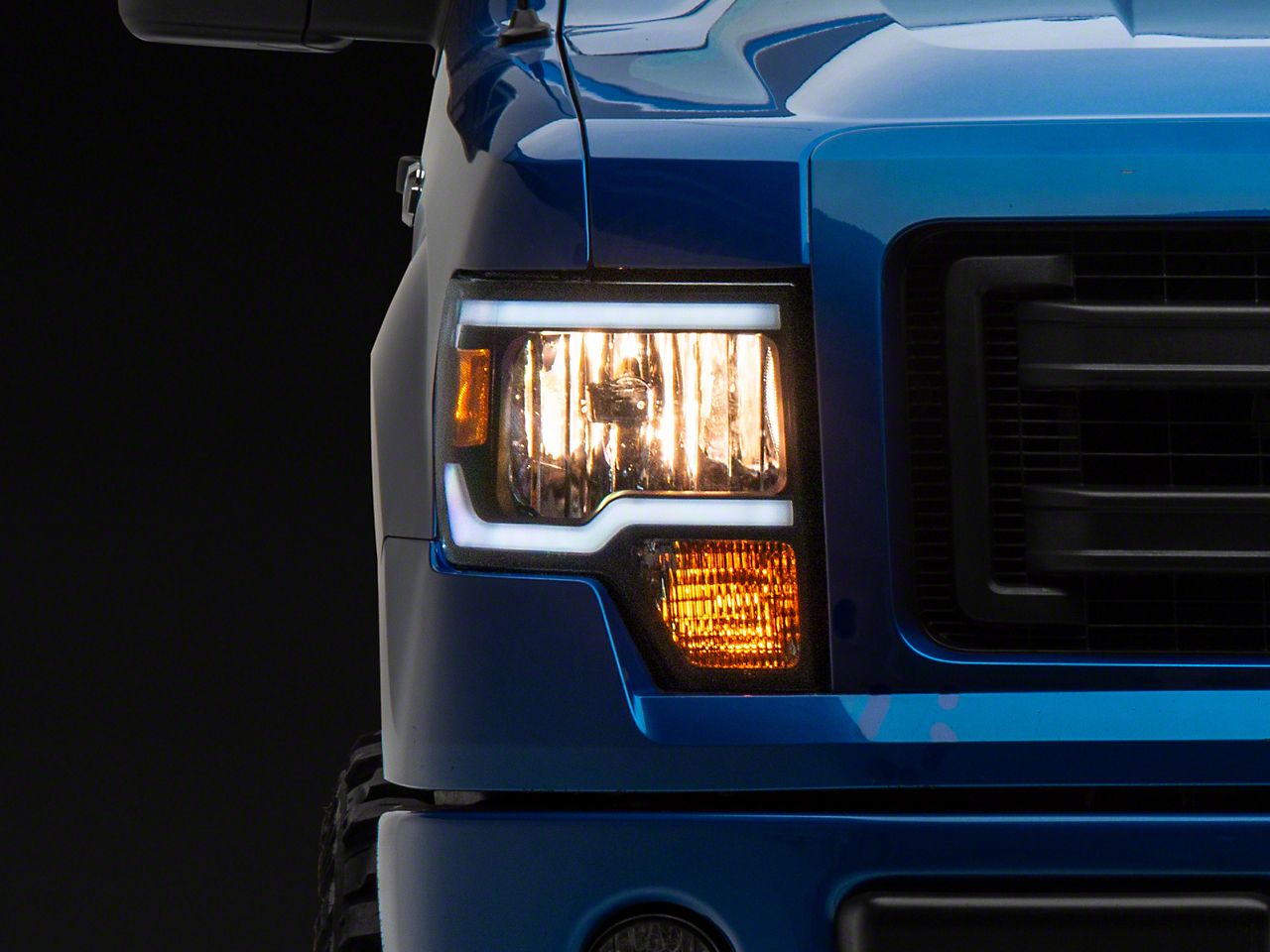 2014, 2013, 2012, 2011, 2010, 2009 Ford F-150 Headlight