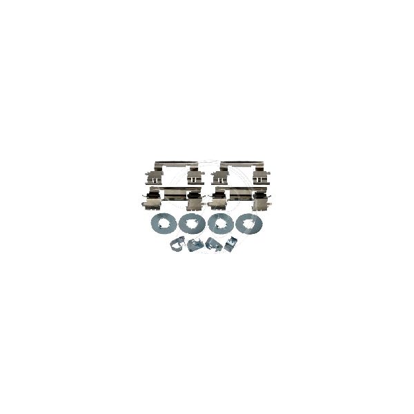 2009-2015 Lexus IS250 Disc Brake Hardware Kit - Front (Raybestos)