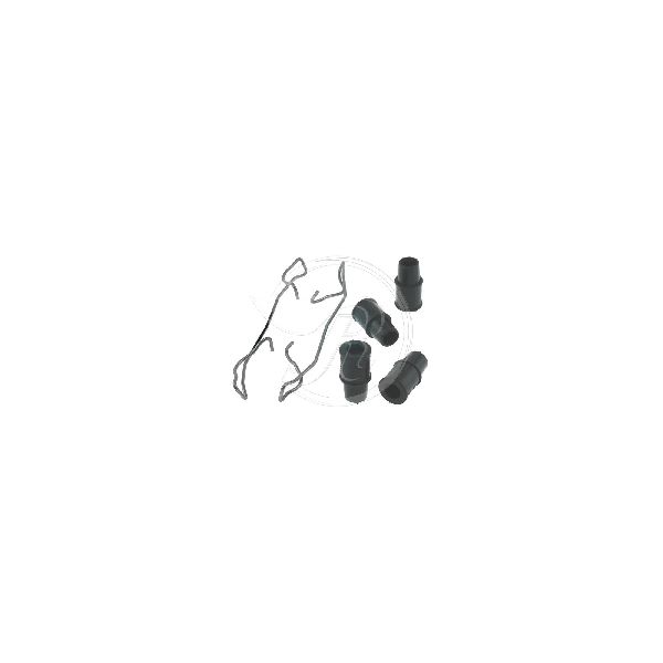 2001-2005 Saturn L300 Disc Brake Hardware Kit - Front (Raybestos)