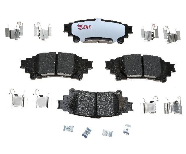 2012-2018 Toyota Prius V Disc Brake Pad Set - Rear (Raybestos)