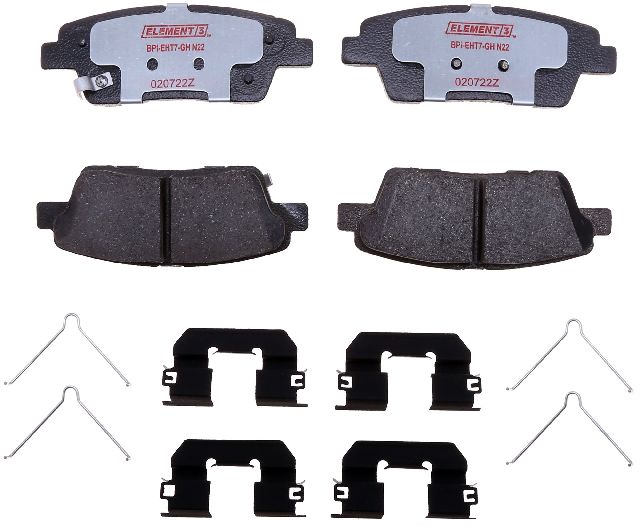 2018-2020 Genesis G80 Disc Brake Pad Set - Rear (Raybestos)