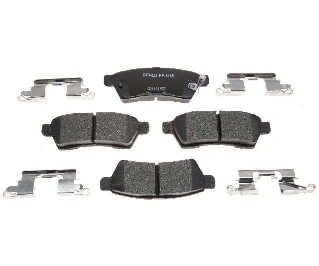 2009-2012 Suzuki Equator Disc Brake Pad Set - Rear (Raybestos)