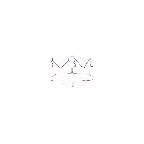 1989-1995 Toyota Pickup Disc Brake Hardware Kit - Front (Raybestos)