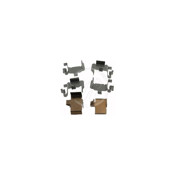 2000-2006 Honda Insight Disc Brake Hardware Kit - Front (Raybestos)