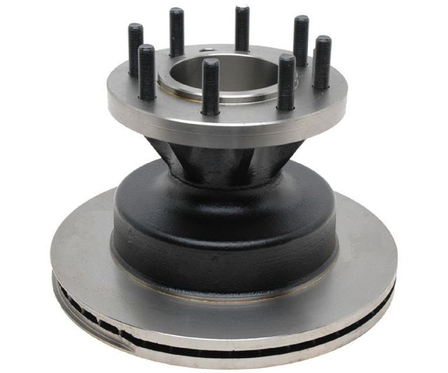 1995-2000 Ford E-350 Econoline Disc Brake Rotor and Hub Assembly - Front (Raybestos)