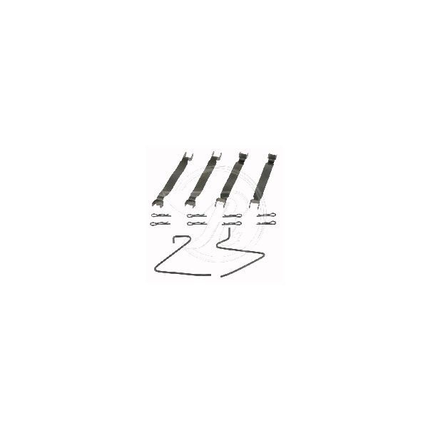 1979 Mazda RX-7 Disc Brake Hardware Kit - Front (Raybestos)