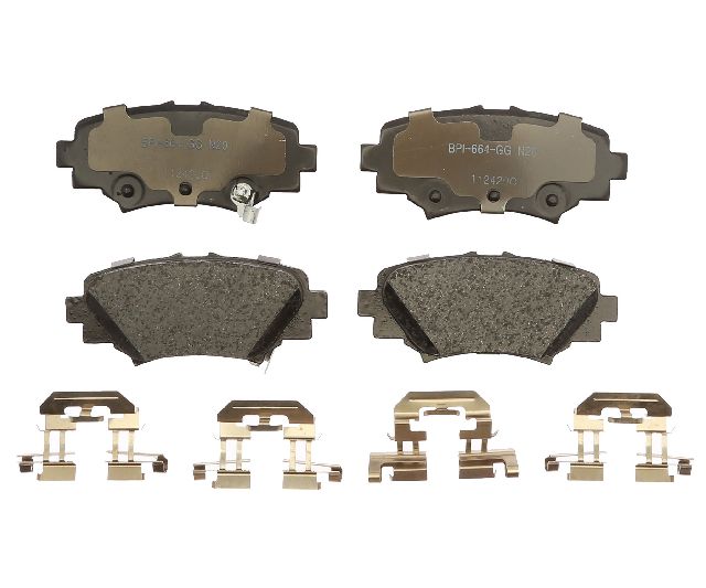 2014-2016 Mazda 3 Disc Brake Pad Set - Rear (Raybestos)