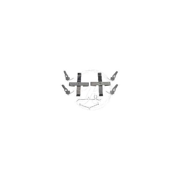 1995-2000 Lexus LS400 Disc Brake Hardware Kit - Front (Raybestos)