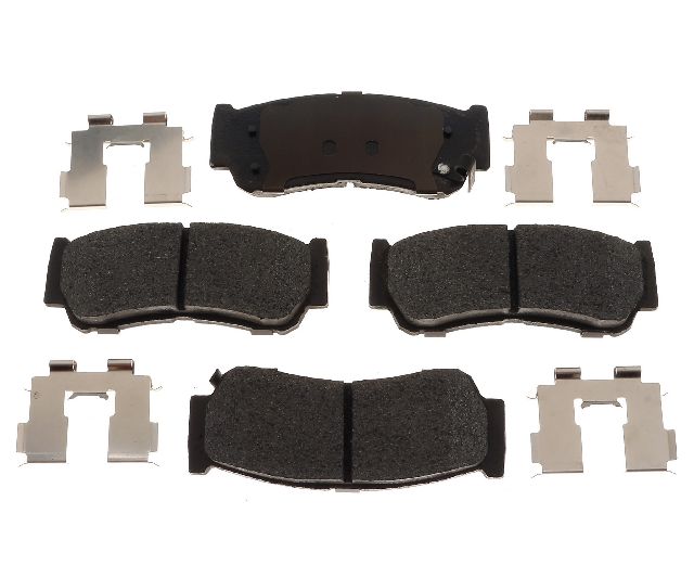 2007-2009 Hyundai Santa Fe Disc Brake Pad Set - Rear (Raybestos)