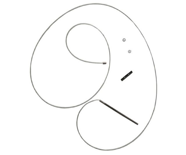 1976-1978 Plymouth Fury Parking Brake Cable - Intermediate (Raybestos)