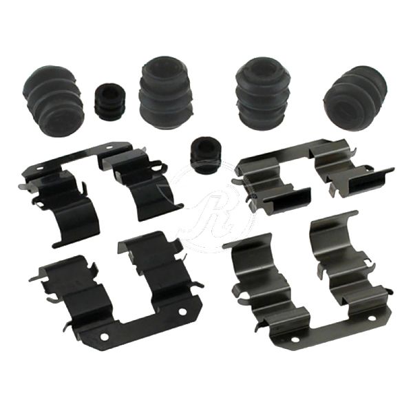 2006-2007 Hyundai Accent Disc Brake Hardware Kit - Rear (Raybestos)