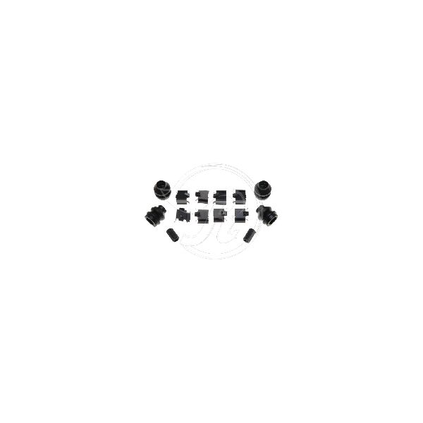 1985-1988 Mitsubishi Mirage Disc Brake Hardware Kit - Front (Raybestos)