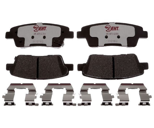 2017 Genesis G80 Disc Brake Pad Set - Rear (Raybestos)