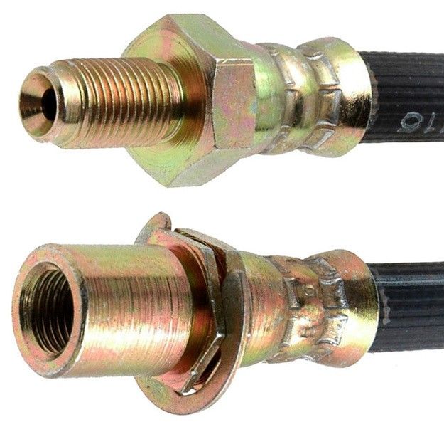 1976-1980 Toyota Land Cruiser Brake Hydraulic Hose - Rear (Raybestos)