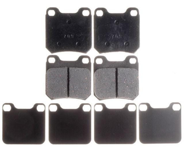 1999-2002 Saab 9-3 Disc Brake Pad Set - Rear (Raybestos)