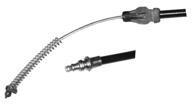 1978-1980 Plymouth PB300 Parking Brake Cable - Rear Left (Raybestos)