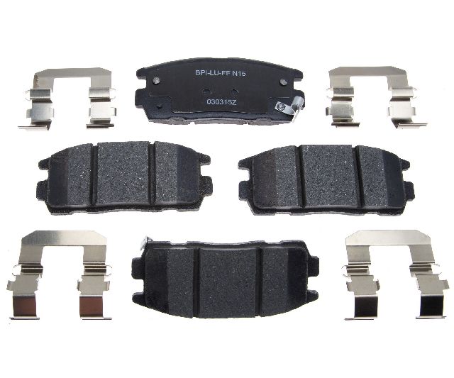 2007-2017 Chevrolet Equinox Disc Brake Pad Set - Rear (Raybestos)