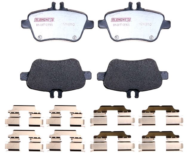 2015-2020 Mercedes-Benz GLA250 Disc Brake Pad Set - Rear (Raybestos)
