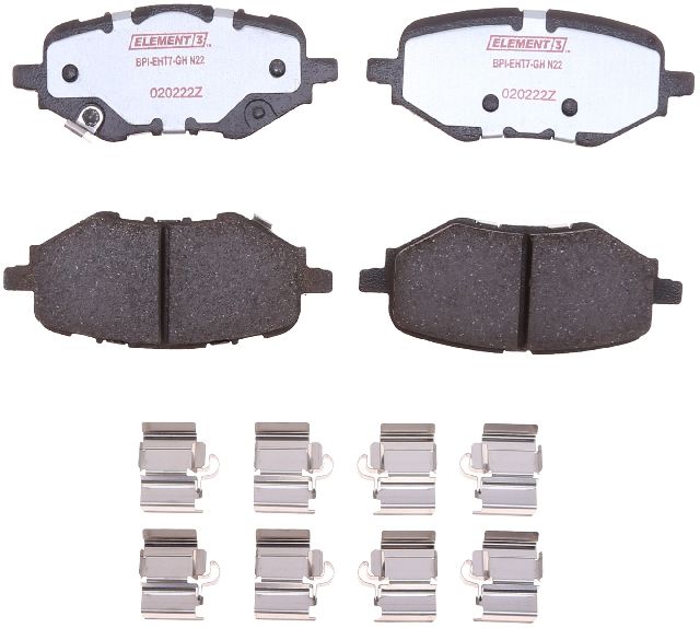 2023-2025 Honda HR-V Disc Brake Pad Set - Rear (Raybestos)