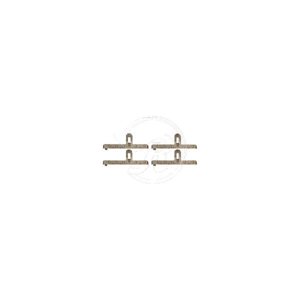 1985-1992 Volkswagen Jetta Disc Brake Anti-Rattle Clip - Front Lower (Raybestos)