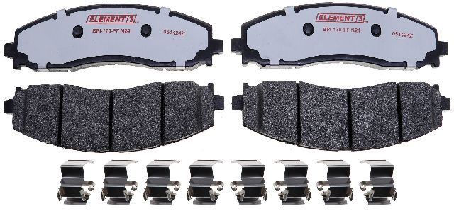 2024-2025 Ford Mustang Disc Brake Pad Set - Rear (Raybestos)