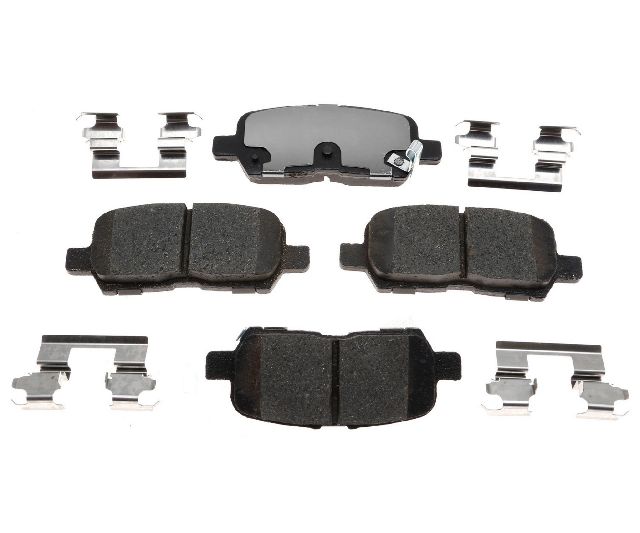 2004-2008 Pontiac Grand Prix Disc Brake Pad Set - Rear (Raybestos)