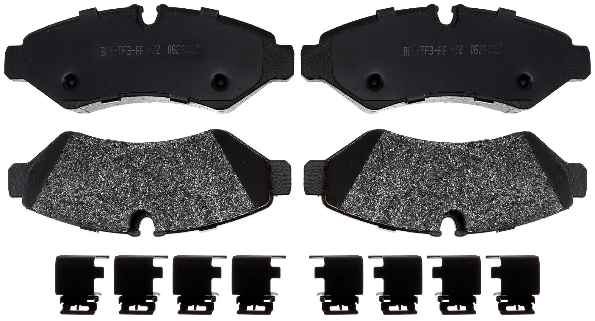 2021, 2020, 2019 Freightliner Sprinter 2500 2019-2021 Mercedes-Benz Sprinter 1500 Disc Brake Pad Set