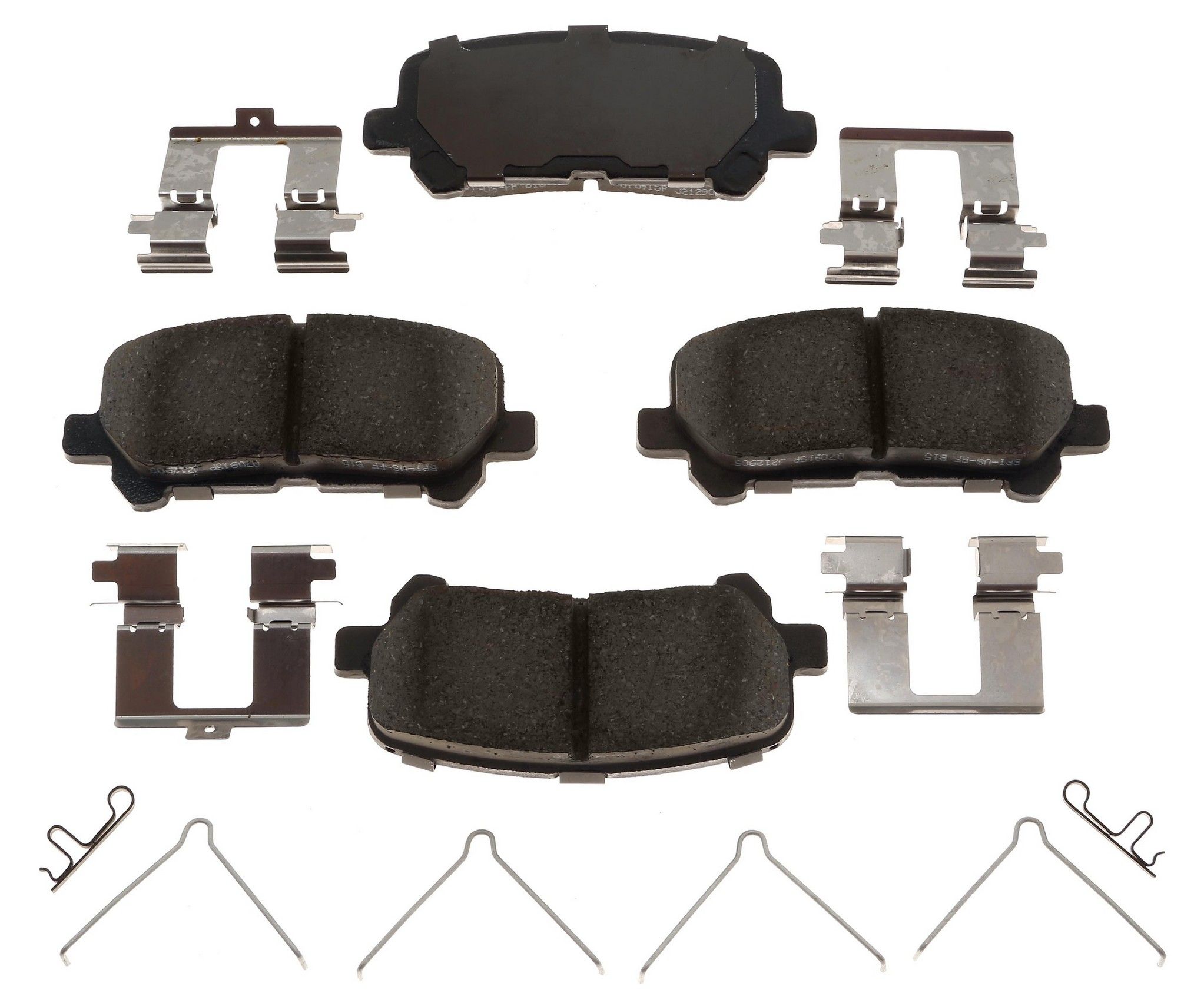 2015, 2014, 2013, 2012, 2011, 2010, 2009 Honda Pilot Disc Brake Pad Set