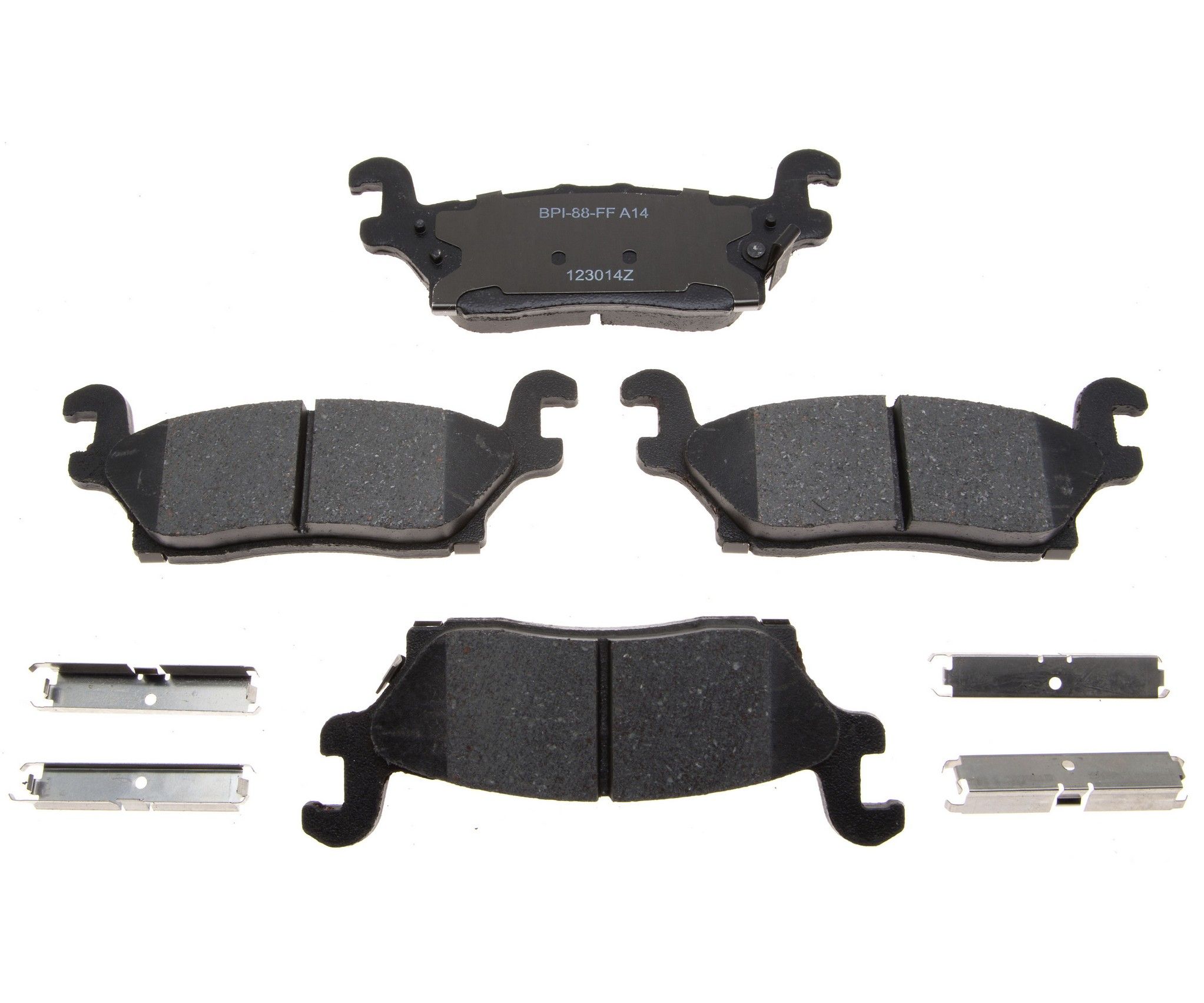 2010, 2009 Hummer H3T Disc Brake Pad Set