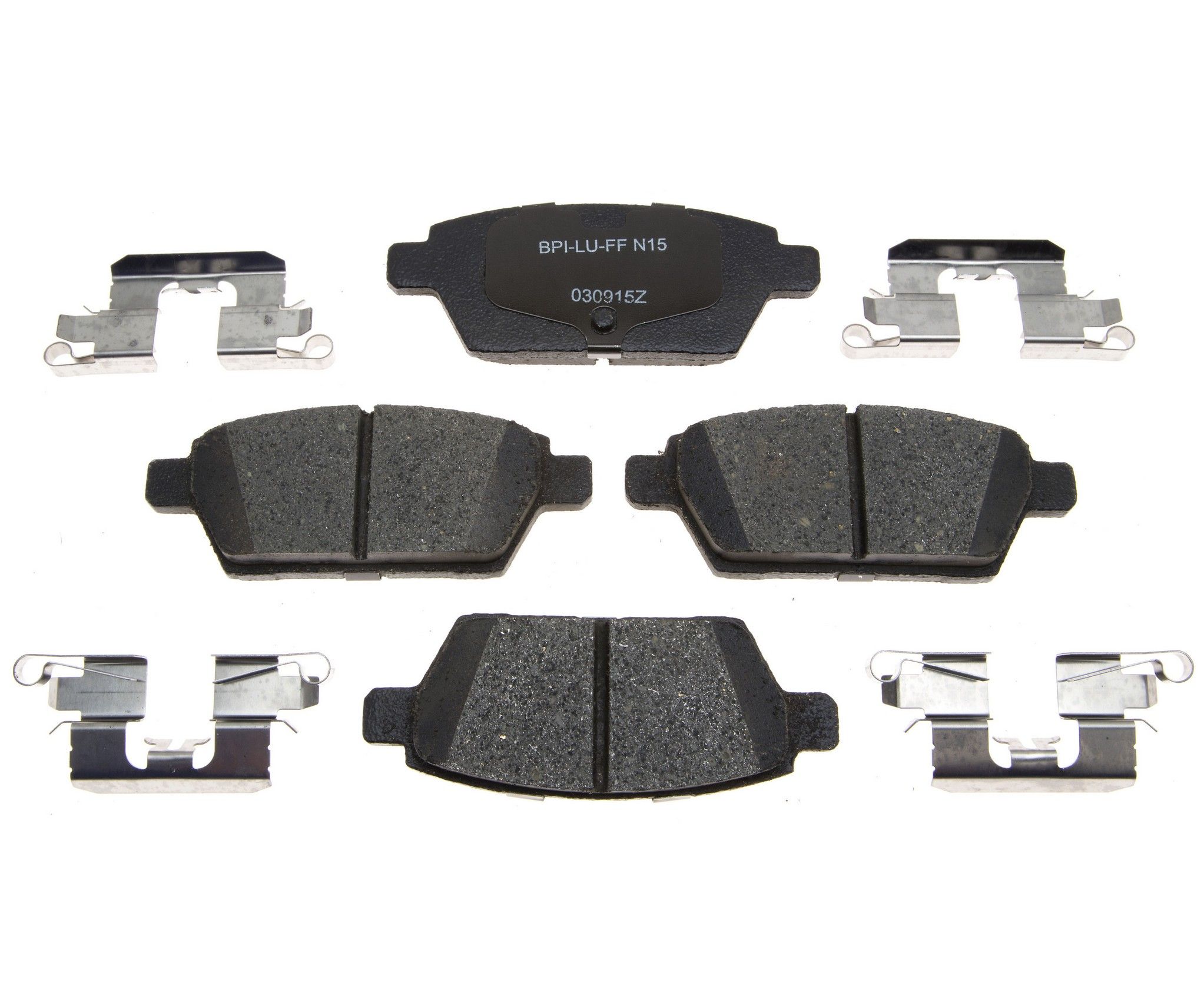 2013, 2012, 2011, 2010, 2009, 2008, 2007, 2006, 2005, 2004, 2003 Mazda 6 Disc Brake Pad Set