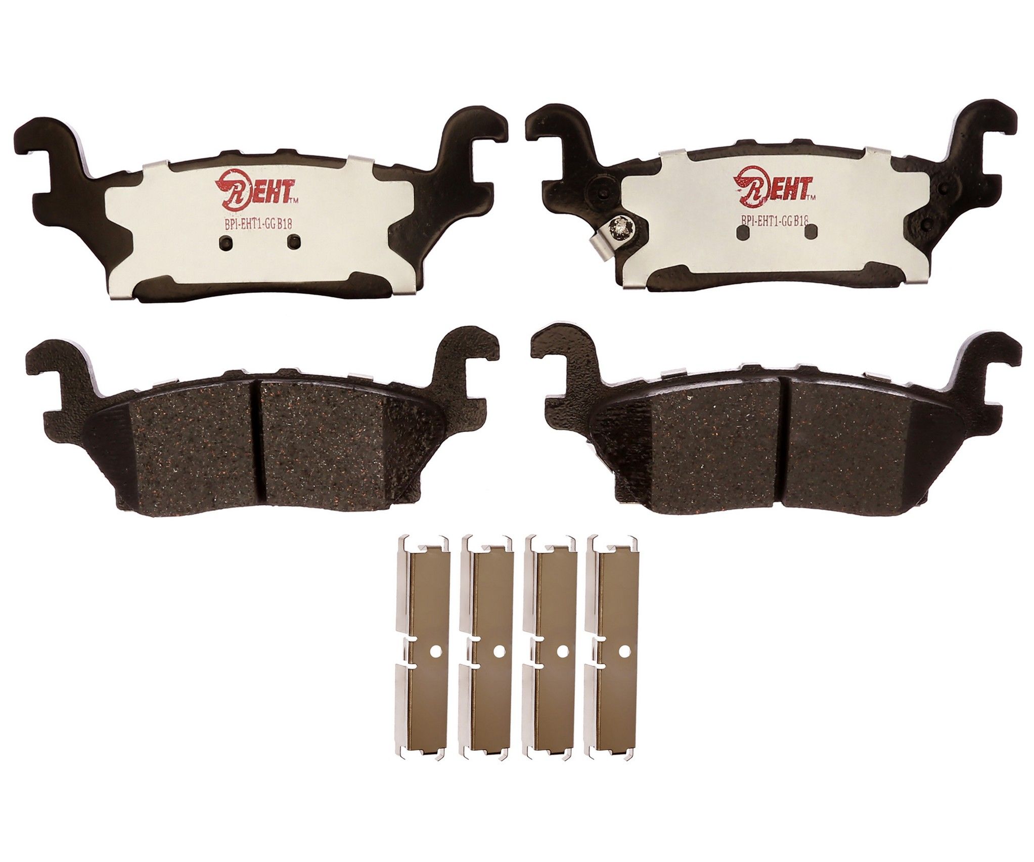 2010, 2009 Hummer H3T Disc Brake Pad Set