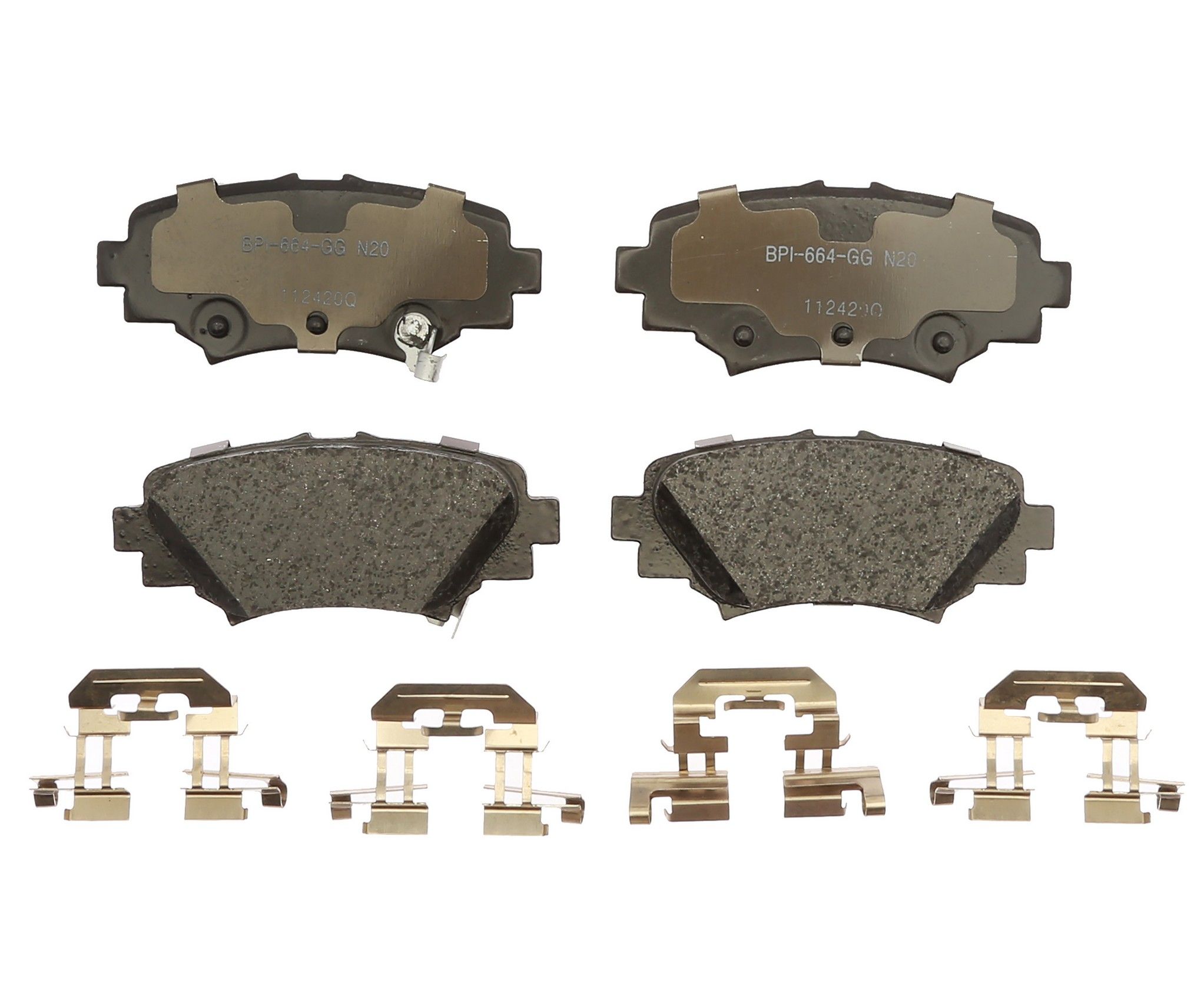 2016, 2015, 2014 Mazda 3 Disc Brake Pad Set
